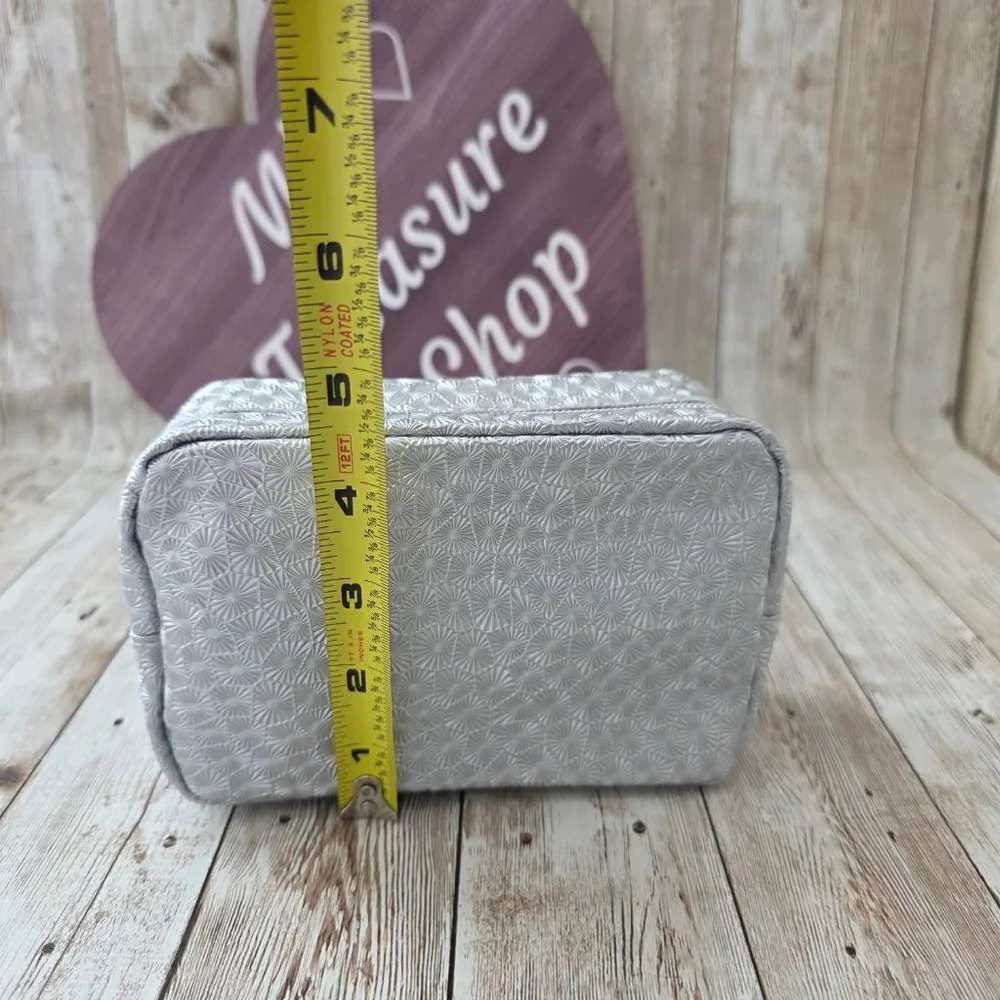 Women's MAC Silver Cosmetic Bag Small